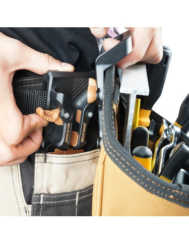 Funda de Herramientas MELOTOUGH con Clip para Cinturón