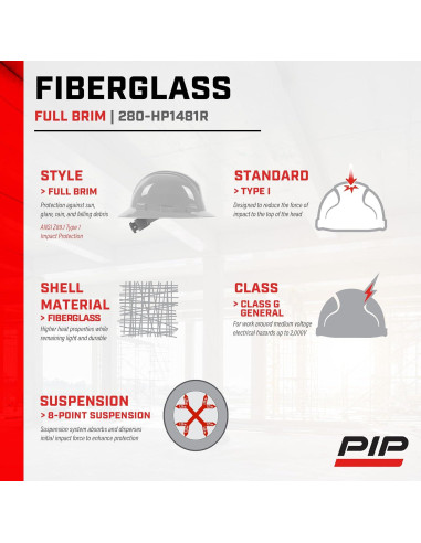 Casco de Fibra de Vidrio Dynamic WolfJaw Ajustable 52-64 cm