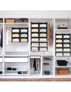 Organizador de Closet Colgante ALLTIDYUP 6 Niveles Doble Fila 2