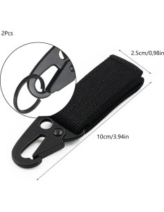 Soporte de Llaves ShineIn para Cinturón Táctico 2 Piezas 2