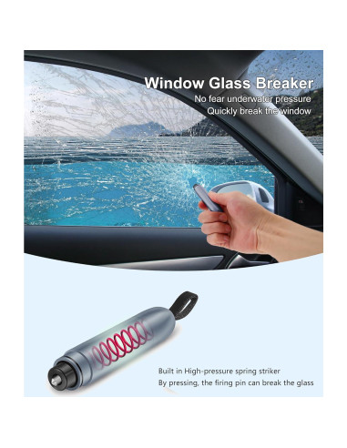 Martillo de Seguridad ZEN HON ZEN8 Cortador y Rompedor