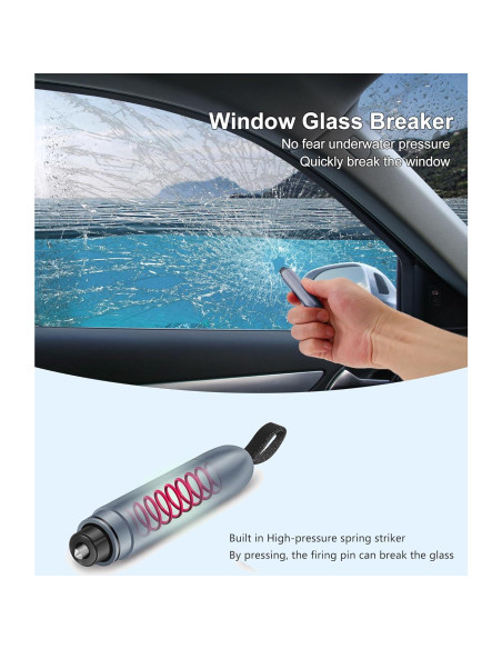 Martillo de Seguridad ZEN HON ZEN8 Cortador y Rompedor