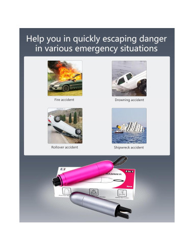 Martillo de Seguridad ZEN HON ZEN8 Cortador y Rompedor