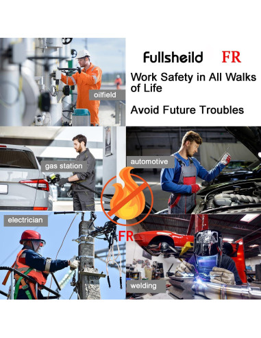 Máscara FR Fullsheild FR para soldadura y caza