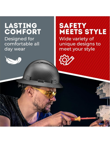 Casco AcerPal Ala Completa HDPE 0.45kg Ajustable