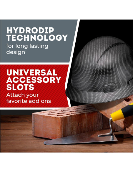 Casco AcerPal Ala Completa HDPE 0.45kg Ajustable