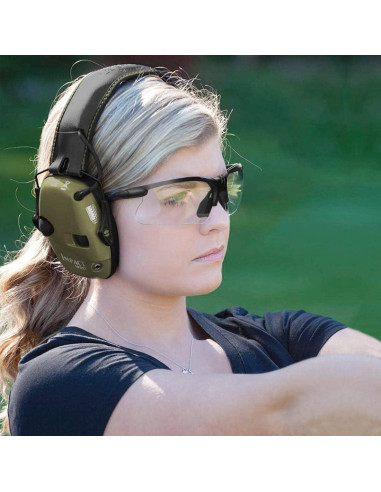 Gafas de Tiro XAegis con Estuche Antivaho UV400