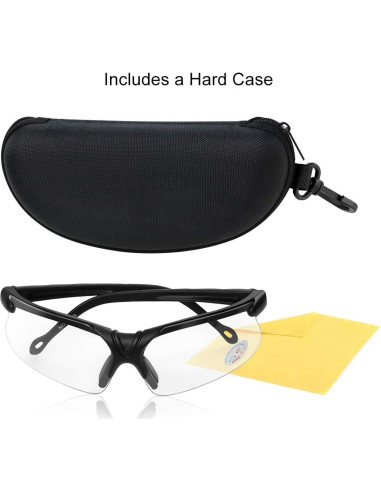 Gafas de Tiro XAegis con Estuche Antivaho UV400