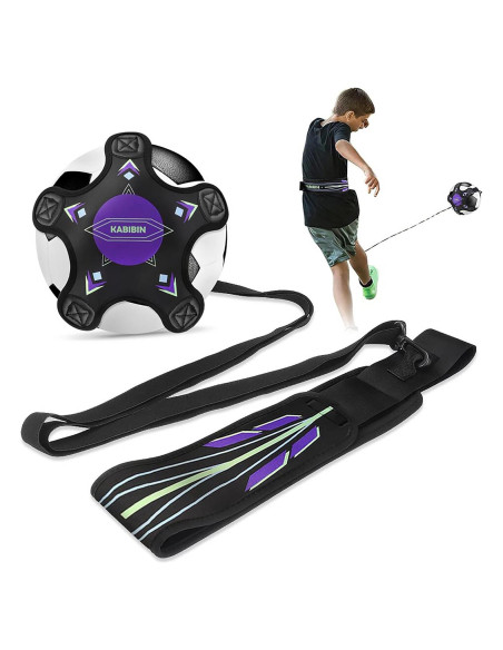 Entrenador de Fútbol Kabibin con Cinturón Bungee Ajustable