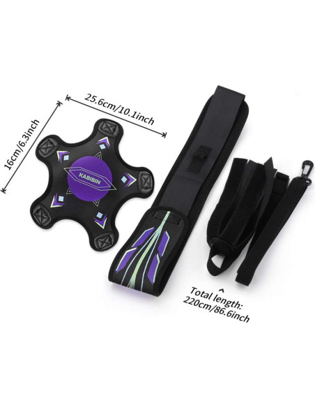 Entrenador de Fútbol Kabibin con Cinturón Bungee Ajustable