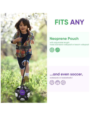 Entrenador de Fútbol Kabibin con Cinturón Bungee Ajustable