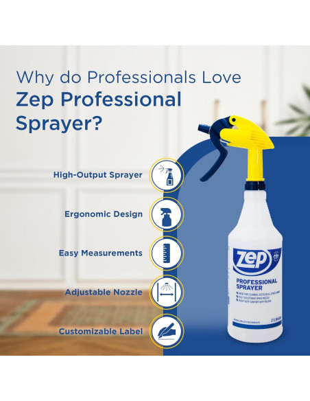 Botella de Pulverización Profesional Zep HDPRO1 - 12 Unidades