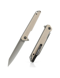 Cuchillo Plegable FLISSA D2 Mango G10 Ligero para EDC