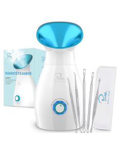 NanoSteamer Grande Pure Daily Care 3-en-1 Facial Vapor