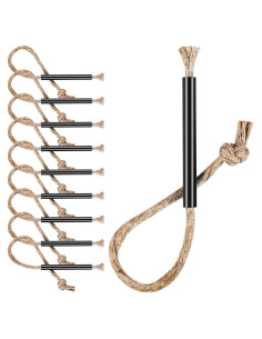 10 Mechas de Cera Impermeables Skylety para Encender Fuego