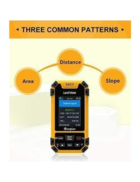 Medidor de Tierra GPS Genérico GNSS Pantalla Color 8 Modos