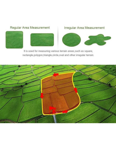 Medidor de Tierra GPS Genérico GNSS Pantalla Color 8 Modos