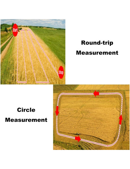 Medidor de Tierra GPS Genérico GNSS Pantalla Color 8 Modos