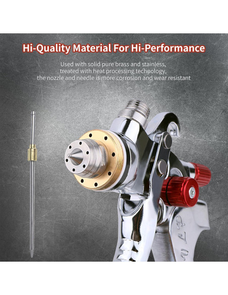 Pistola de Pulverización Zeinlenx 2008-4 600ml 4 Boquillas