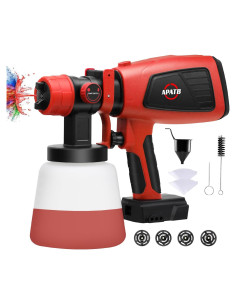 Pulverizador de pintura inalámbrico APATB WSPQ-240731 800ml