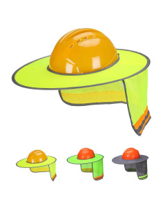 Protector Solar UNCO para Casco Amarillo Malla Transpirable
