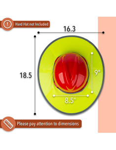 Protector Solar UNCO para Casco Amarillo Malla Transpirable 2