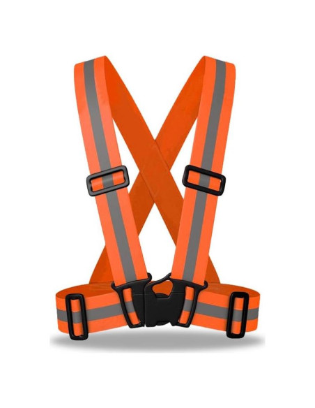 Chaleco Reflectante ZOJO | Ligero y Ajustable | Alta Visibilidad