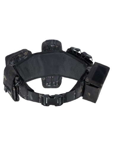 Cinturón Táctico BOMTURN 7 en 1 Militar Molle Ajustable