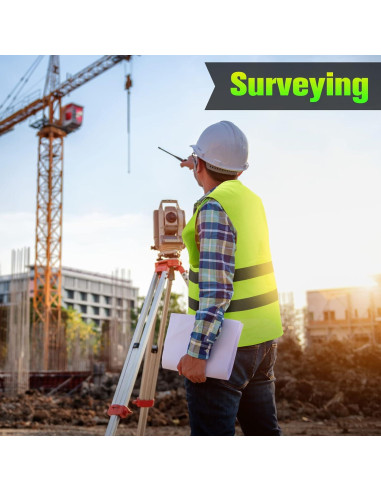 Chaleco de Seguridad Reflectante JaGely Unisex 80 Paquetes