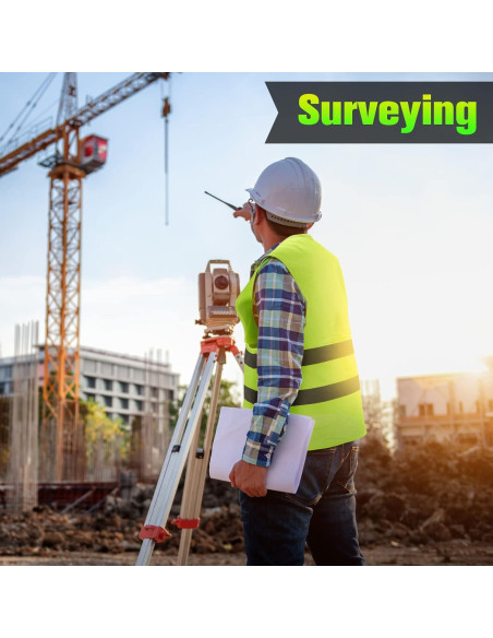 Chaleco de Seguridad Reflectante JaGely Unisex 80 Paquetes