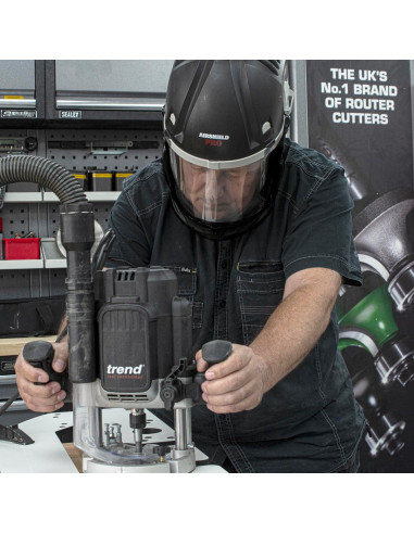 Trend Airshield Pro Careta Completa con Filtros de Polvo