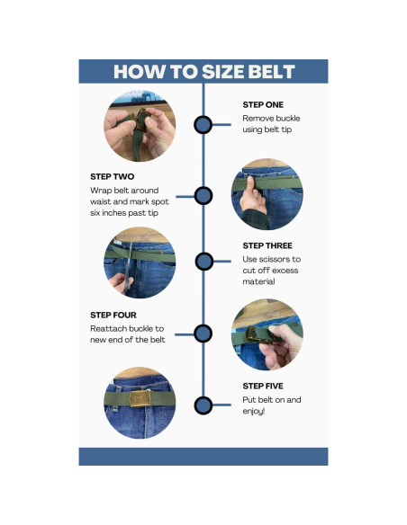 Cinturón Militar de Lona Ajustable con Hebilla de Latón