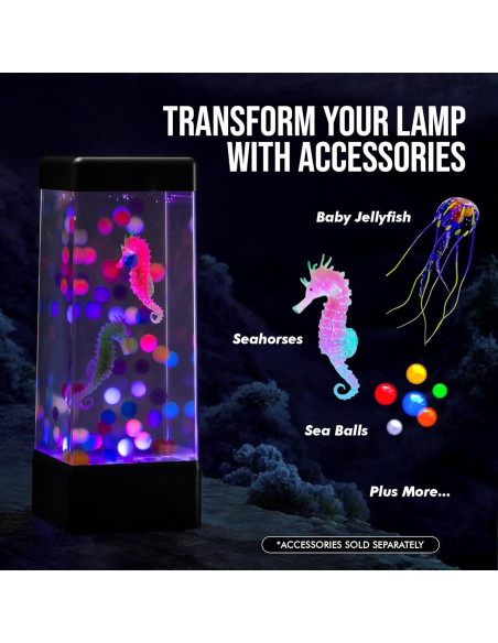 Lámpara de Medusa Jinx 24/7 LED 18 Colores USB Grande