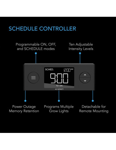 Kit de Germinación AC Infinity Completo con Domo y LED