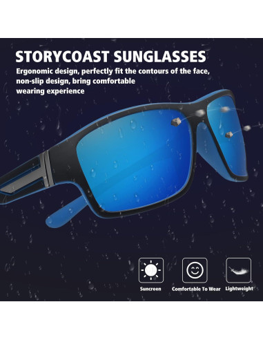 Gafas de sol polarizadas STORYCOAST 3 en 1 para deportes