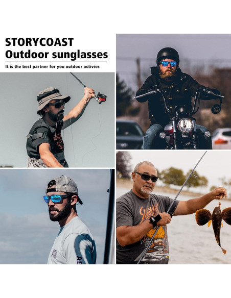Gafas de sol polarizadas STORYCOAST 3 en 1 para deportes Gafas de sol polarizadas STORYCOAST 3 en 1 para deportes