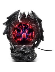 Lámpara de Plasma Táctil Qisheng Dragón Malvado 8W