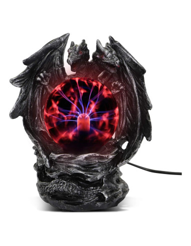 Lámpara de Plasma Táctil Qisheng Dragón Malvado 8W