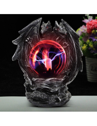 Lámpara de Plasma Táctil Qisheng Dragón Malvado 8W