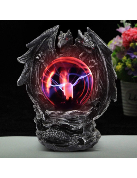 Lámpara de Plasma Táctil Qisheng Dragón Malvado 8W