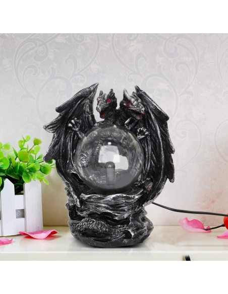 Lámpara de Plasma Táctil Qisheng Dragón Malvado 8W