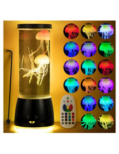 Lámpara de Medusa JSOT - 16 Colores y Control Remoto