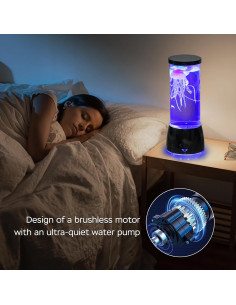 Lámpara de Medusa JSOT - 16 Colores y Control Remoto 2