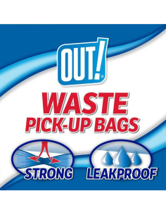 Bolsas de Desechos para Perros OUT! Arcoíris 750 Unidades 2