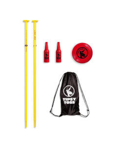 Juego Tipsy Toss GoSports - Botellas y Disco Volador