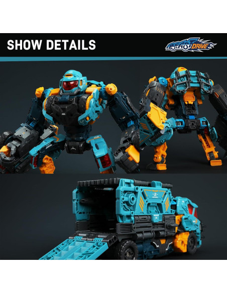 52TOYS BEASTDRIVE BD-13 Cíclope Juguete Transformable 22 cm