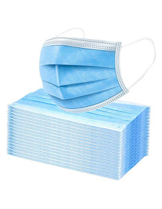 Mascarillas desechables PURE GEM 100 unidades 3 capas