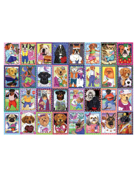 Rompecabezas 1000 Piezas Dandy Dogs Wonder Forge | 70x50 cm