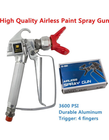 Pistola de Pulverización Sin Aire tpaitlss LH-3600 3600 PSI