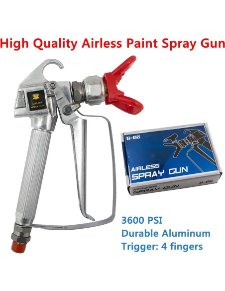 Pistola de Pulverización Sin Aire tpaitlss LH-3600 3600 PSI